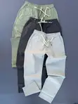 Zara Men's Linen Drawstring Trousers - 1