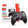 V8 Wireless Bluetooth Gamepad Controller with Mobile Holder - 1