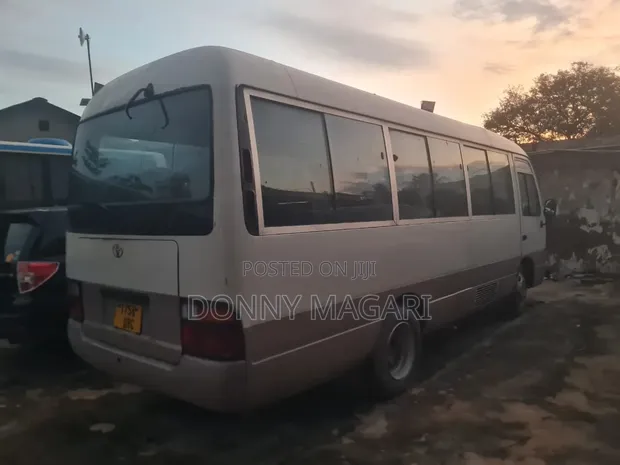 Toyota Coaster 2002 - White - 1