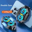 FS01 Mobile Phone Cooler - Dual Fan Rechargeable Gaming Clip - 2
