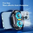 FS01 Mobile Phone Cooler - Dual Fan Rechargeable Gaming Clip - 3