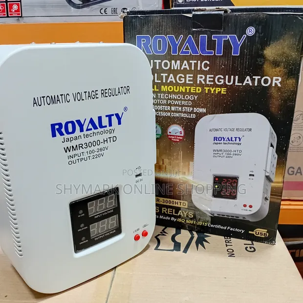 Royalty Automatic Voltage Regulator 3000VA - 1
