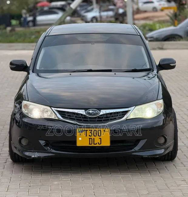 Subaru Impreza 2008 Nyeusi - 1
