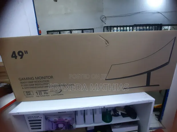 49 Inch Curved Gaming Monitor - Mpya Kabisa - 1