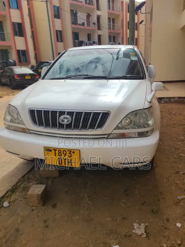 Toyota Harrier 2002 White - 1