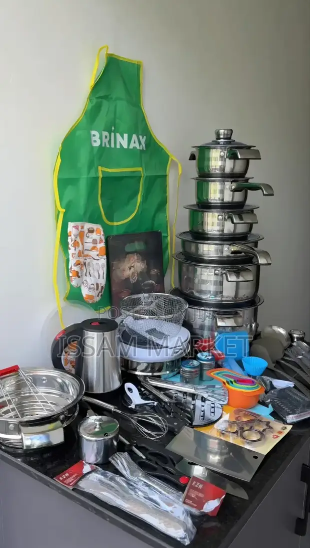 Brinax 140-Piece Full Kitchen Set - 1