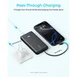 Anker Zolo 10000mAh Power Bank with Built-in Dual USB-C Cable (22.5W, Black) - 2
