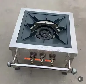 Commercial 3-Burner Gas Cooker