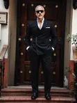 Black Walk Beyond Limits Suit - Brand Ricardo - 1