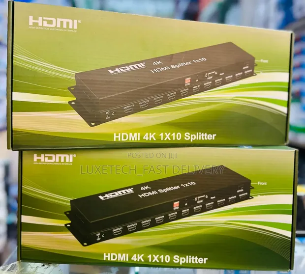 Universal HDMI Splitter 1x10 - Usambazaji wa Video wa 4K HD - 1