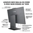 New Lenovo ThinkCentre Neo 50a 24 Gen 5 All-in-One Desktop - 3