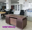 Office Table (Square, Brown) - 2