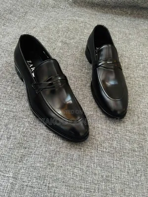 Zara Men's Formal & Smart-Casual Leather Loafers