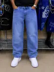 Wide Leg Baggy Denim Jeans - Men's - 4