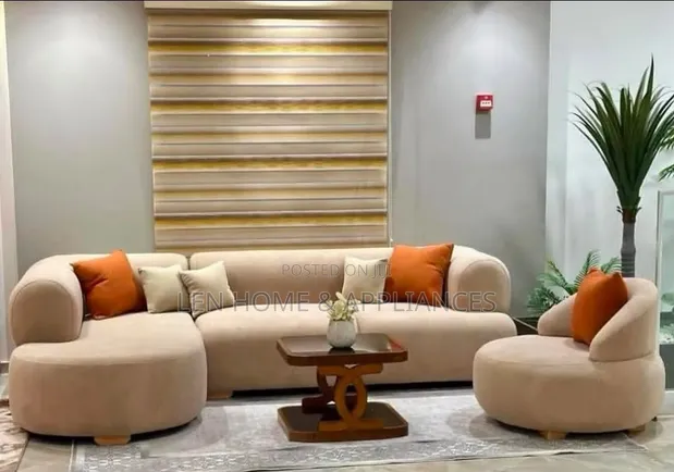 Luxurious Sofa Set - Brand New - 1