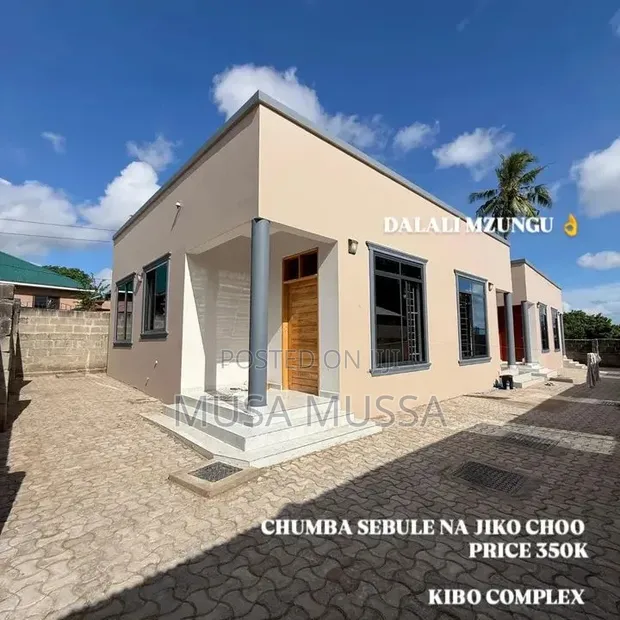 Furnished 2 Bedroom House for Rent in Sinza - 1