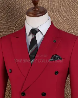 Mario Casas Red Suit for Men