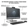 New HP ProOne 240 G10 All-in-One: Intel Core Ultra 7, 16GB RAM, 512GB SSD - 2