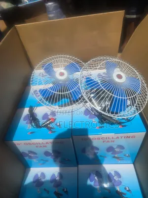 10-Inch Oscillating Fan for Vehicles