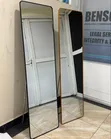 Floor Mirror with Stand - Gold & Black - 4