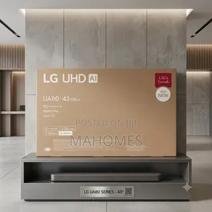 LG 43-Inch UA80 Series 4K UHD AI Smart TV