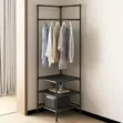 New Simple Corner Floor Clothing Rack - 2
