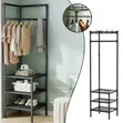 New Simple Corner Floor Clothing Rack - 3