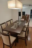6-Seater Hardwood Dining Table - Muninga - 3