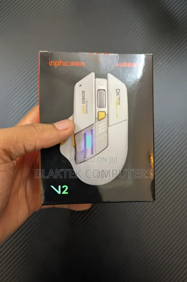 E-Clips Ergonomic Wireless Gaming Mouse - 1