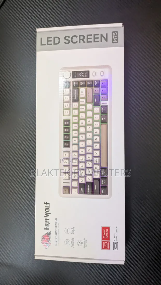 FREE WOLF Ergonomic Mechanical Keyboard - 1