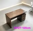 Office Table 120cm with 3 Drawers - 2