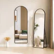 Floor Mirror - Decorative and Space-Saving - 1