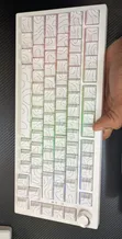 White Mechanical Keyboard - 3