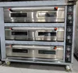 CKE Oven ya Biashara ya Decks 3, Trays 9 (Gesi) - 1
