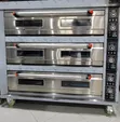 CKE Oven ya Biashara ya Decks 3, Trays 9 (Gesi) - 2