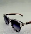 Vintage Sunglasses - Translucent Grey Frames, UV Protection - 3