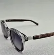 Vintage Sunglasses - Translucent Grey Frames, UV Protection - 4