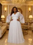 Glamorous Sparkle Maxi Gown - 1
