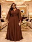 Glamorous Sparkle Maxi Gown - 3