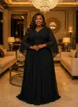 Glamorous Sparkle Maxi Gown - 4