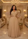 Glamorous Sparkle Maxi Gown - 5