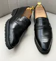Clarks Croc-Embossed Penny Loafers - 1