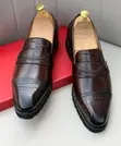 Clarks Croc-Embossed Penny Loafers - 4