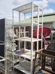 Used White Metal Shelves (7ft x 3ft) - 3