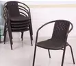 Stylish Stackable Outdoor Chairs - 2