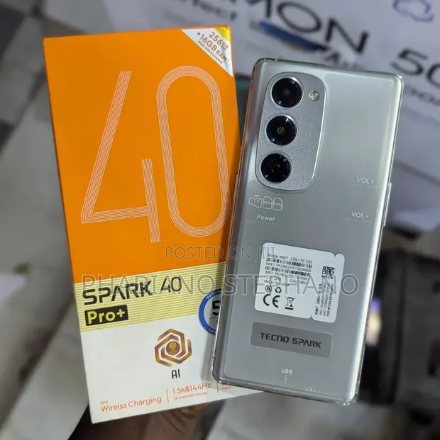 Tecno Spark 40 Pro+ 256GB Mpya - 1