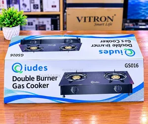 Qiudes Cooker ya Gesi ya Vichemsho Viwili (Model GS016)