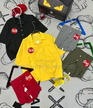 Supreme Shati la Box Logo