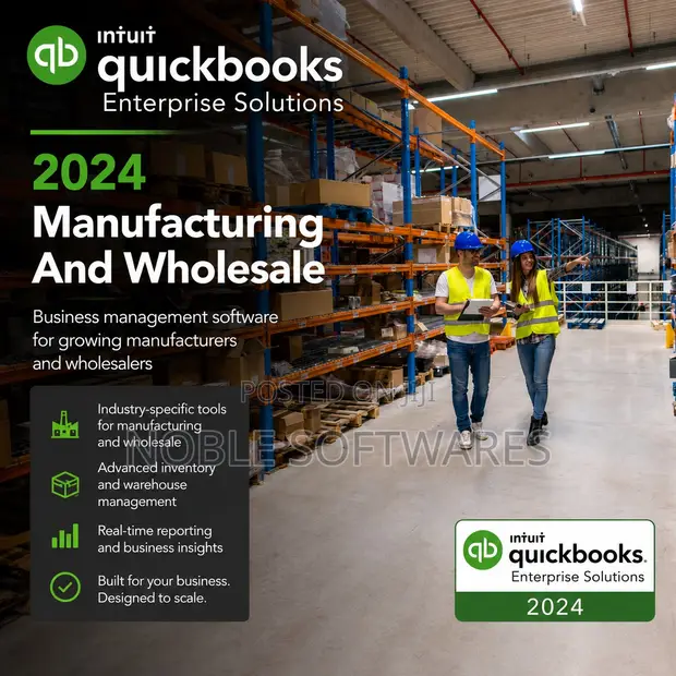 Intuit QuickBooks Enterprise 2024 - Viwanda na Jumla - 1