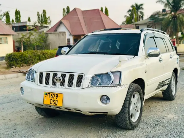 Toyota Kluger 2005 White - 1